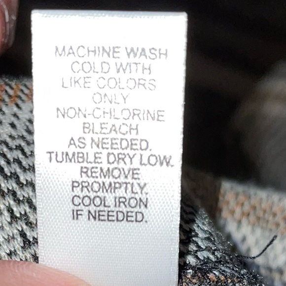 ⭐️5/$20 Clearance Sale⭐️ NWT CATO Women’s Plaid Asymmetrical Midi Skirt - Picture 5 of 7